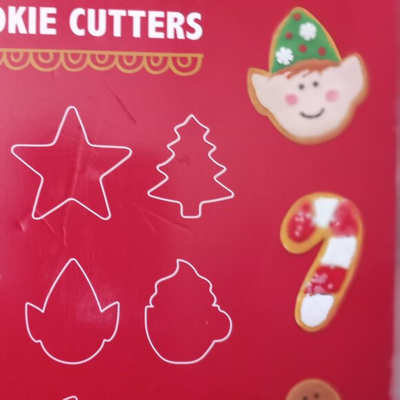 Christmas Cookie Cutters Boxed Set of Twelve NIB - Picture 4 of 6